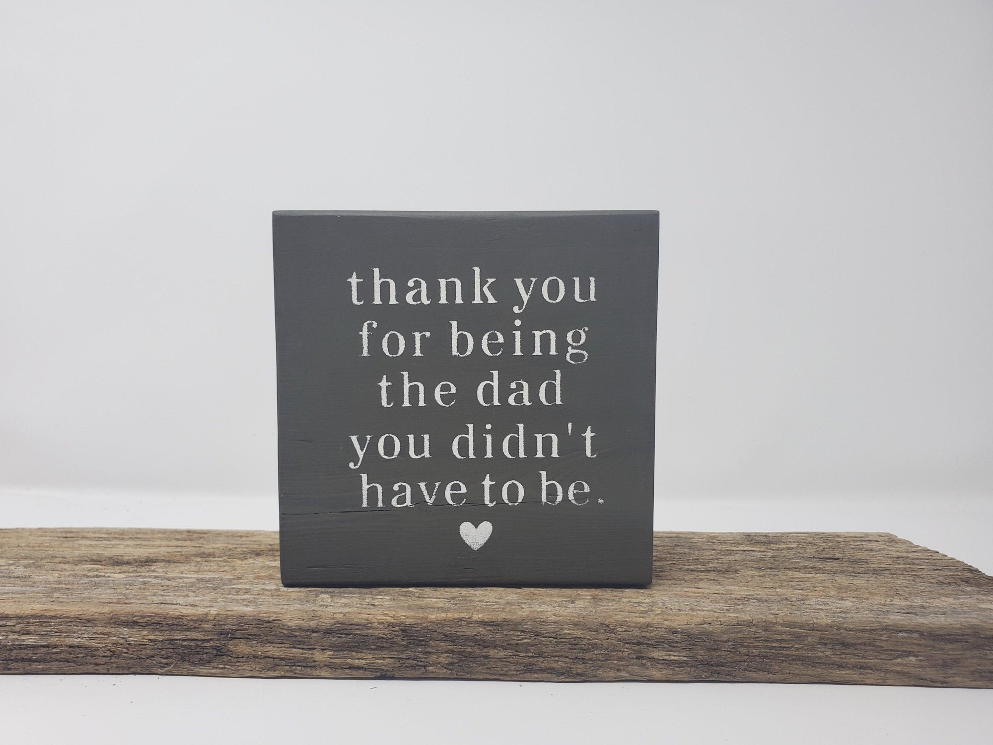 Stepdad Father's Day Gift, Gift for Stepdad, Stepfather Gift - A Rustic Feeling