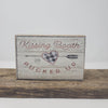 Kissing Booth Sign - A Rustic Feeling