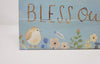 Bless Our Nest Carved Sign - A Rustic Feeling
