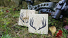 Antler Stone Coasters Set of 4 - A Rustic Feeling