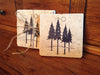 Rustic Gifts, Woodland Cabin Coasters - A Rustic Feeling