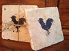 Farmhouse Kitchen Chicken Coasters - A Rustic Feeling